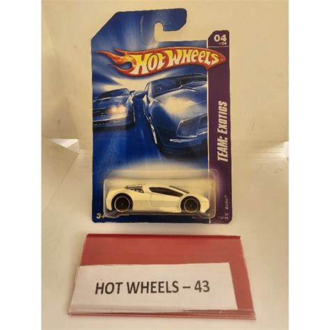 Hot Wheels White Zotic Shopee Malaysia