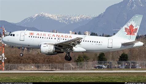 C GBIA Air Canada Jetz Airbus A319 114 Photo By Echohotelaviation