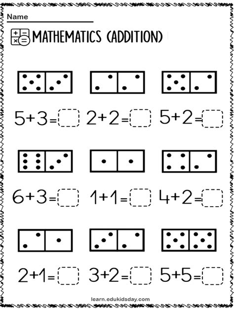 Kindergarten Math Worksheets Free Printable