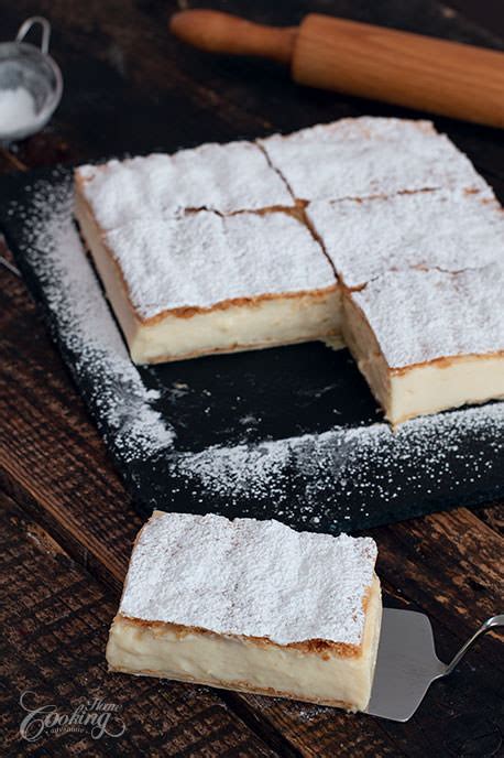 Kremšnita - Vanilla Custard Cake - Krempita - Cremeschnitte