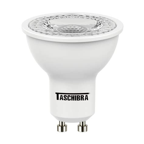 Lâmpada Led Dicroica Mr16 Tdl 25 4w Taschibra Bivolt 6500k Luz Fria