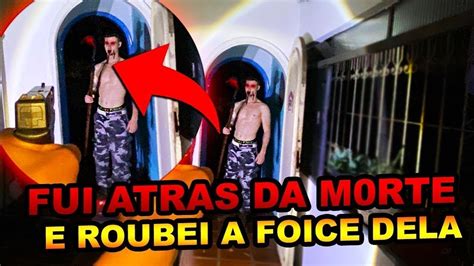 FUI OBRIGADO A FAZER O PIOR ROUBEI A FOICE DA MORTE YouTube