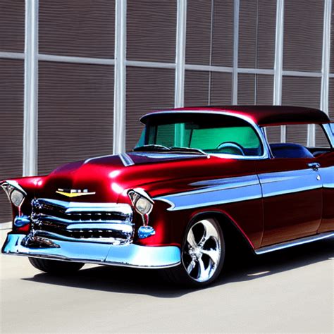 57 Chevrolet Hard Top Hyperdetailed · Creative Fabrica