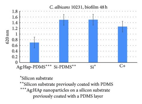 The Graphic Representation Of The Fungal Biofilm Development On