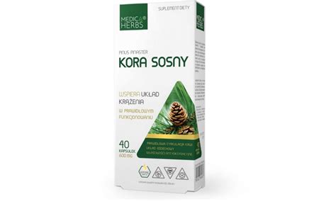 Medica Herbs Kora Sosny Mg Opc Kapsu Ek Cena Z Sklep