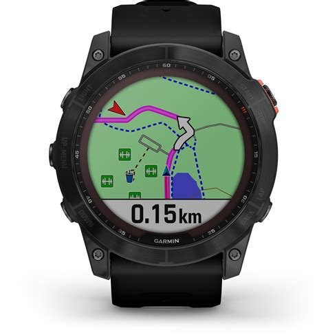 Garmin F Nix Solar Slate Gray With Black Band Ab