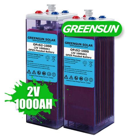 Greensun Opzs Solar Ups V Ah Ah Ah Lead Acid Battery