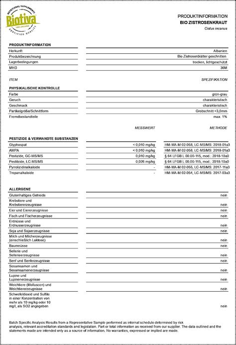 Biotiva Zistrosenkraut Bio Kapseln Cistus Incanus Graubehaarte