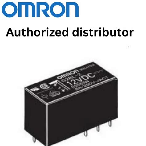 Omron 4 Pole G2RL 2 DC12 DPDT 12 VDC PCB Power Relay For Home