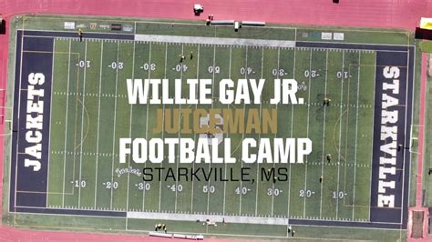 Recap Willie Gay Jr Hosts Juiceman Football Camp In Starkville MS