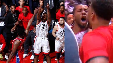 Kawhi Leonard Shocks Entire World Goes Crazy After Hits Game Winner