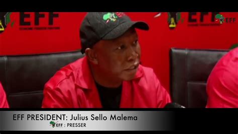 Cic Julius Malema Addresses Press Conference After Sona Youtube