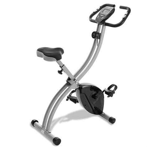 Node Fitness Stationary Folding Indoor Cycling Exercise Bike - Sports