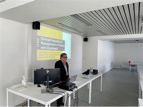 Damian Romero Of SLP Speak At Thomas More University Belgium