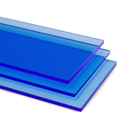 Neptune Blue Fluorescent Acrylic Sheet Acrylics Online