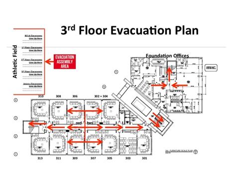 Evacuation Map Example