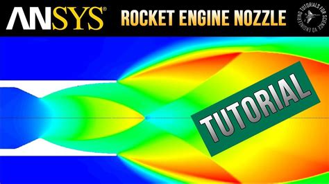 Ansys Fluent Rocket Engine Nozzle With Exhaust Plume Detailed