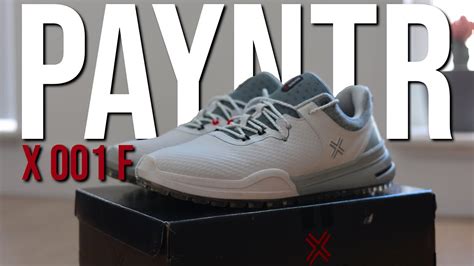 A Prosl Competitor Payntr X F Golf Shoe Review Youtube