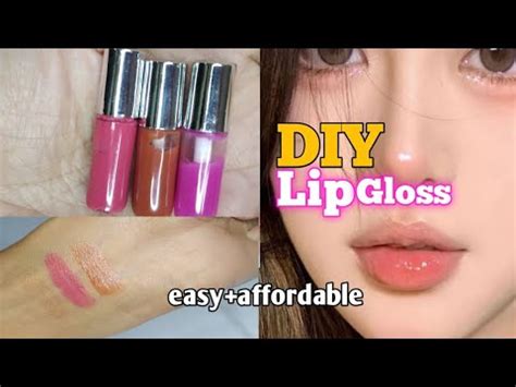 DIY Lip Gloss How To Make Lip Gloss At Home Easy Simple Lip Gloss