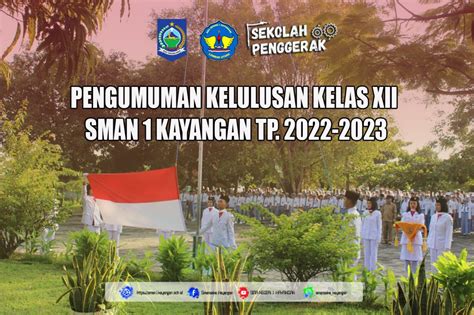 Pengumuman Kelulusan Peserta Didik Kelas Xii Sman Kayangan Tp