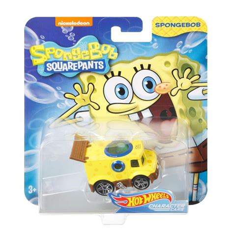 Hot Wheels Angli K Kultovn Postavy Spongebob Max Kovy Hra Ky