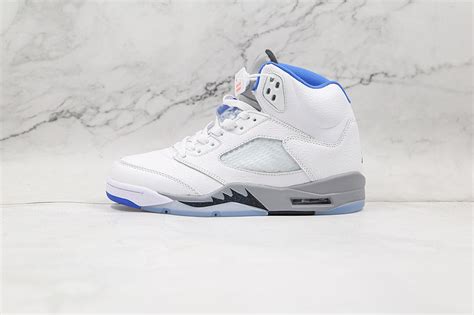 Air Jordan 5 Hyper Royal White Blue Grey Shoes Dc0587 140 Air Jordan