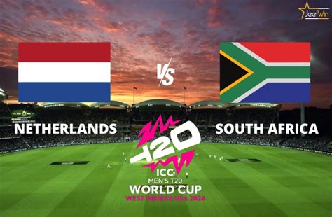 South Africa Vs Netherlands T20 Match Scoreboard