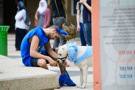 Purim 2015 Seeing Eye Dog Puppies In Training At Bgu Puppy Love