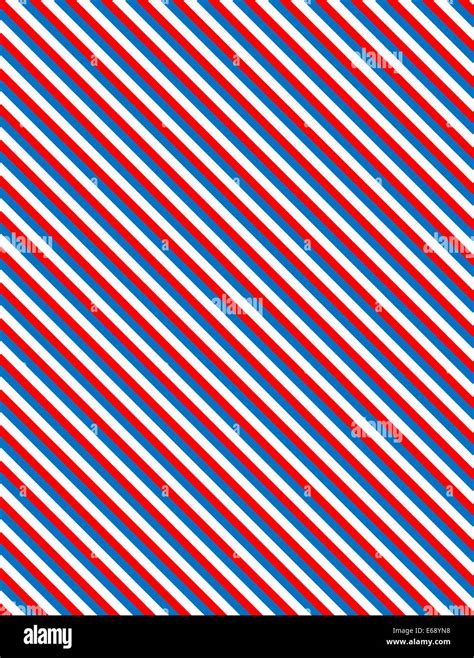 Red White And Blue Patriotic Diagonal Striped Background Stock Photo