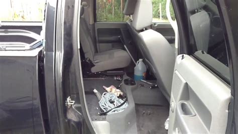 How To Fold Down Rear Seat Dodge Ram 1500 Quad Cab