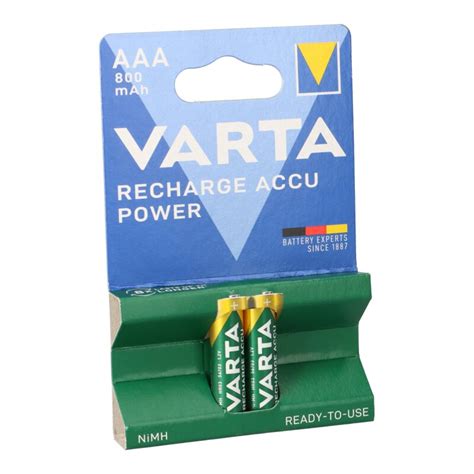 Varta Ready Use Aaa Micro Akku Ni Mh V Mah Er Blister