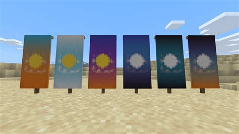 I Spent All Night Making These Day And Night Cycle Banners Rminecraft