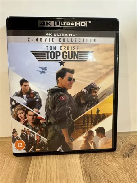 TOP GUN TOP GUN Maverick 2 Movie Collection 4K UHD Blu Ray 24 99