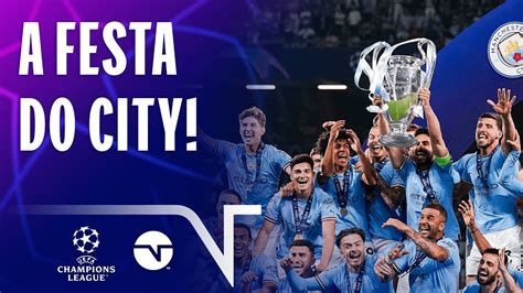 Levantou A Ta A Haaland Guardiola E A Festa Completa Do City No