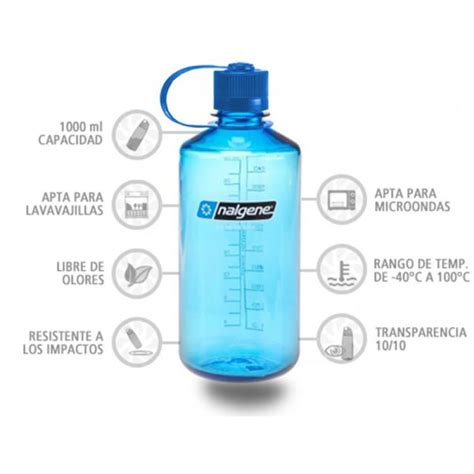 Botella Nalgene Boca Estrecha Litro