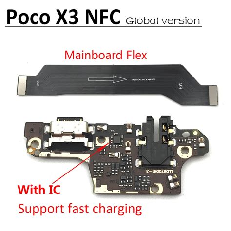 Usb Board Charger Charging Dock Port Connector Flex Cable For Xiaomi