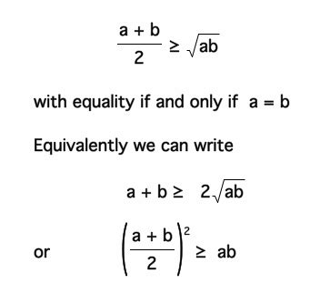 Using The Arithmetic Mean Geometric Mean Inequality In Problem Solving