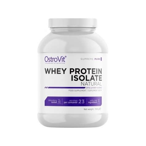 ᐉ Ostrovit Whey Protein Isolate 700 гр 23 Дози на топ цена — 4fitness