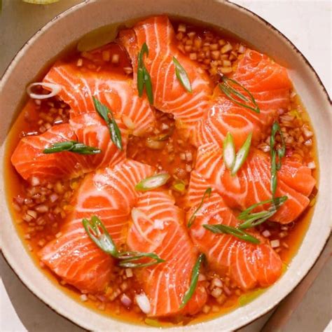 Salmon Crudo With Citrus Soy Dressing Legally Healthy Blonde