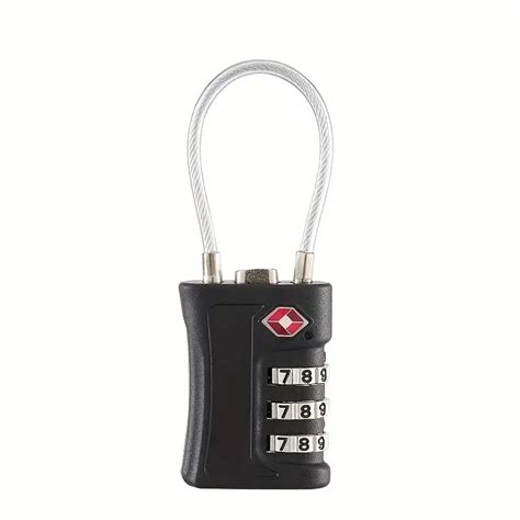 COTECi TSA Customs Code 3 Digit Combination Lock Gadget N Music