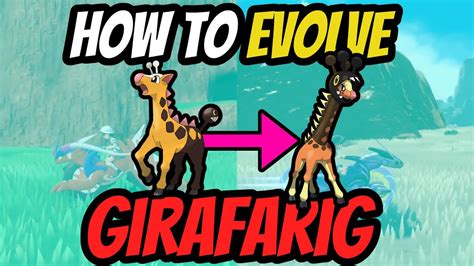 How To Evolve Girafarig In To Farigiraf Pokemon Scarlet Violet YouTube