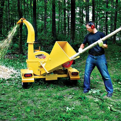 Bxt4224 Wood Chippers Gravity Feed Towableself Contained