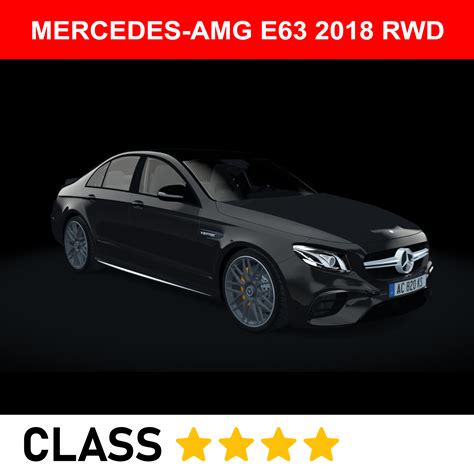 Mercedes Amg E63 2018 Rwd Assetto Corsa Mod Car Assettocorsa Vip