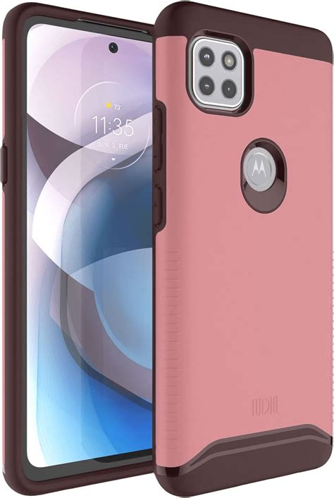 Amazon TUDIA DualShield Designed For Motorola One 5G ACE Phone