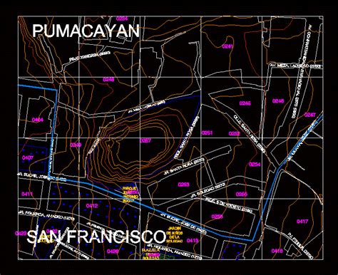 Topografik Harita Pumacayan Projesi