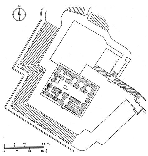 Sumer: White Temple. /Nground Plan Of The 'White Temple,' Also Known As ...