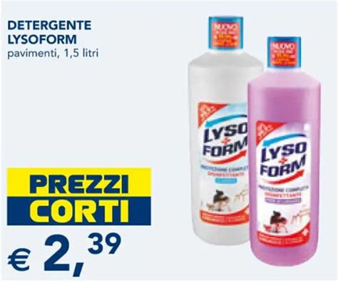 Lysoform Detergente Pavimenti 1 5 Litri Offerta Di Esselunga