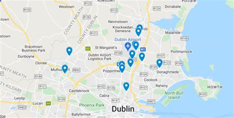 Dublin Airport Hotels Map