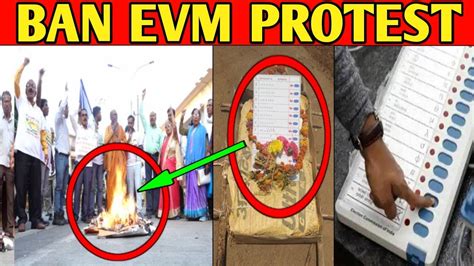 Ban Evm Big Protest Against Evm Ban India Nagpur Evm Youtube