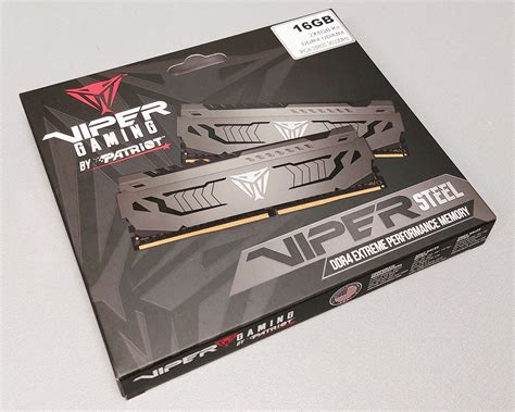 Patriot Viper Steel Low Latency 16GB DDR4 3600 CL14 Memory Kit Review